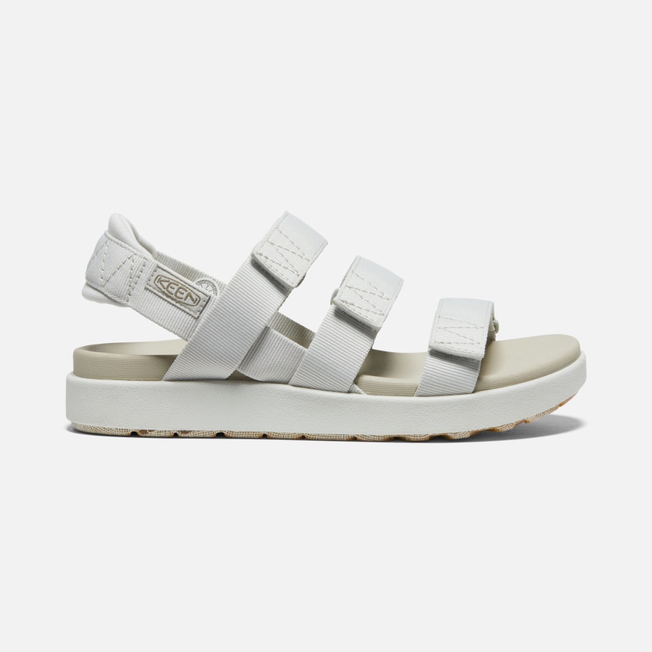 Ivrig Sølv Birk-plaza Taupe Dame Elle Strappy