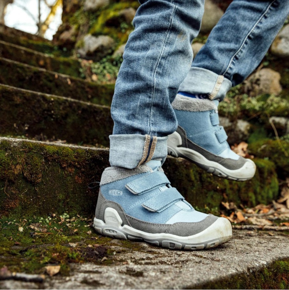 Frugt Due-sort Små Børns Knude Dobbelt Rem Chukka Keen