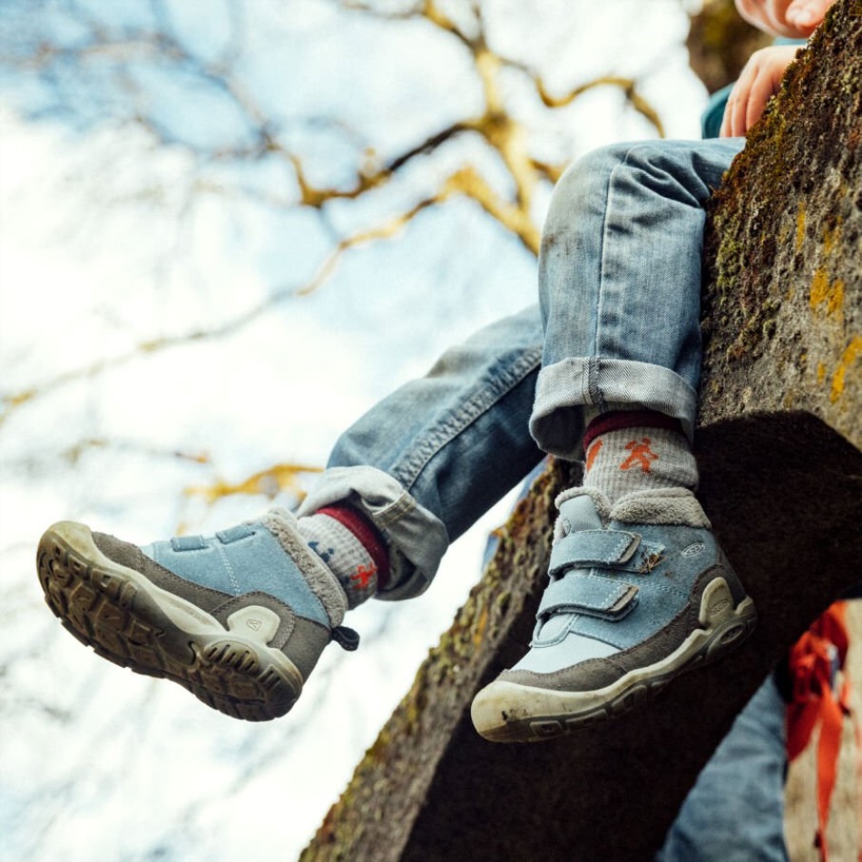 Frugt Due-sort Små Børns Knude Dobbelt Rem Chukka Keen