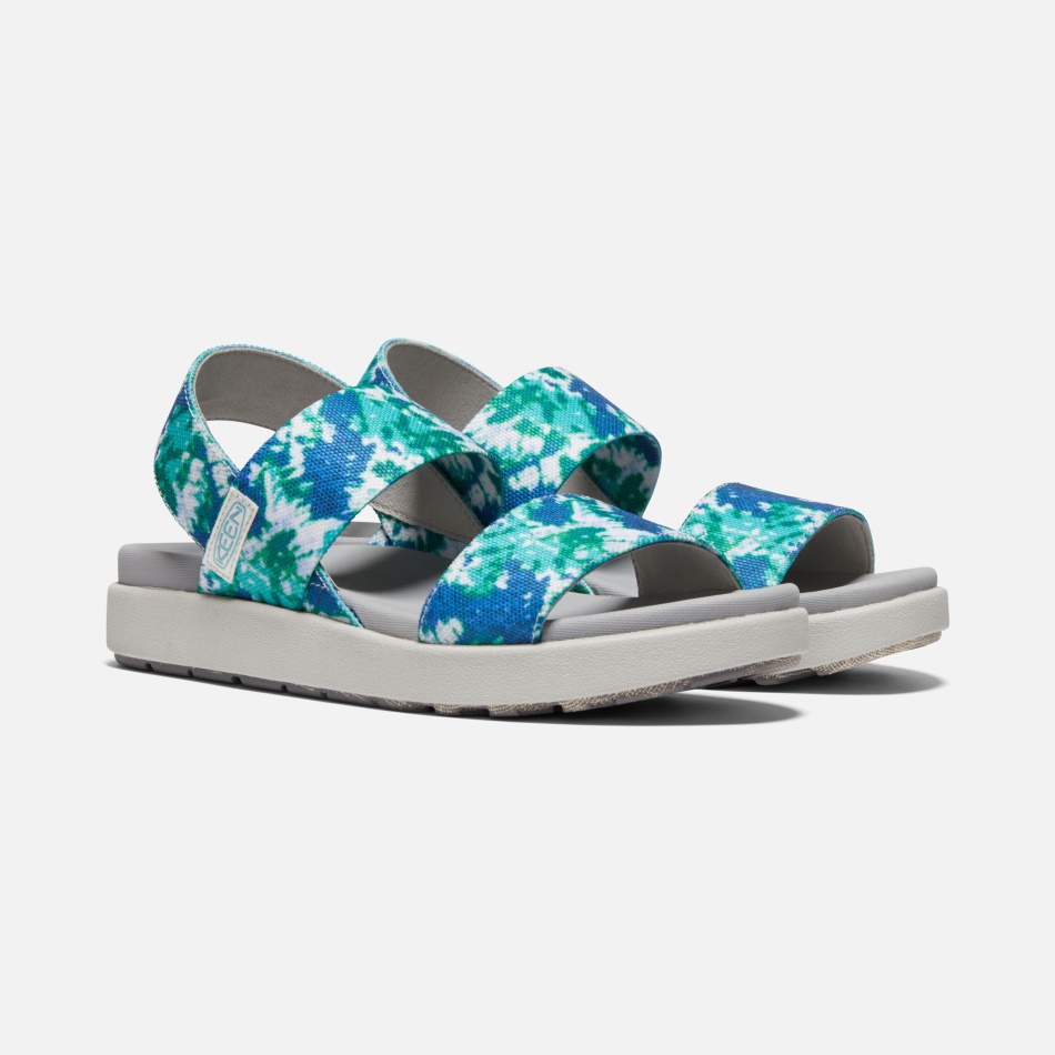 Ivrig Porcelæn-slipsfarve Elle Sandal Med Bagstrop Til Kvinder