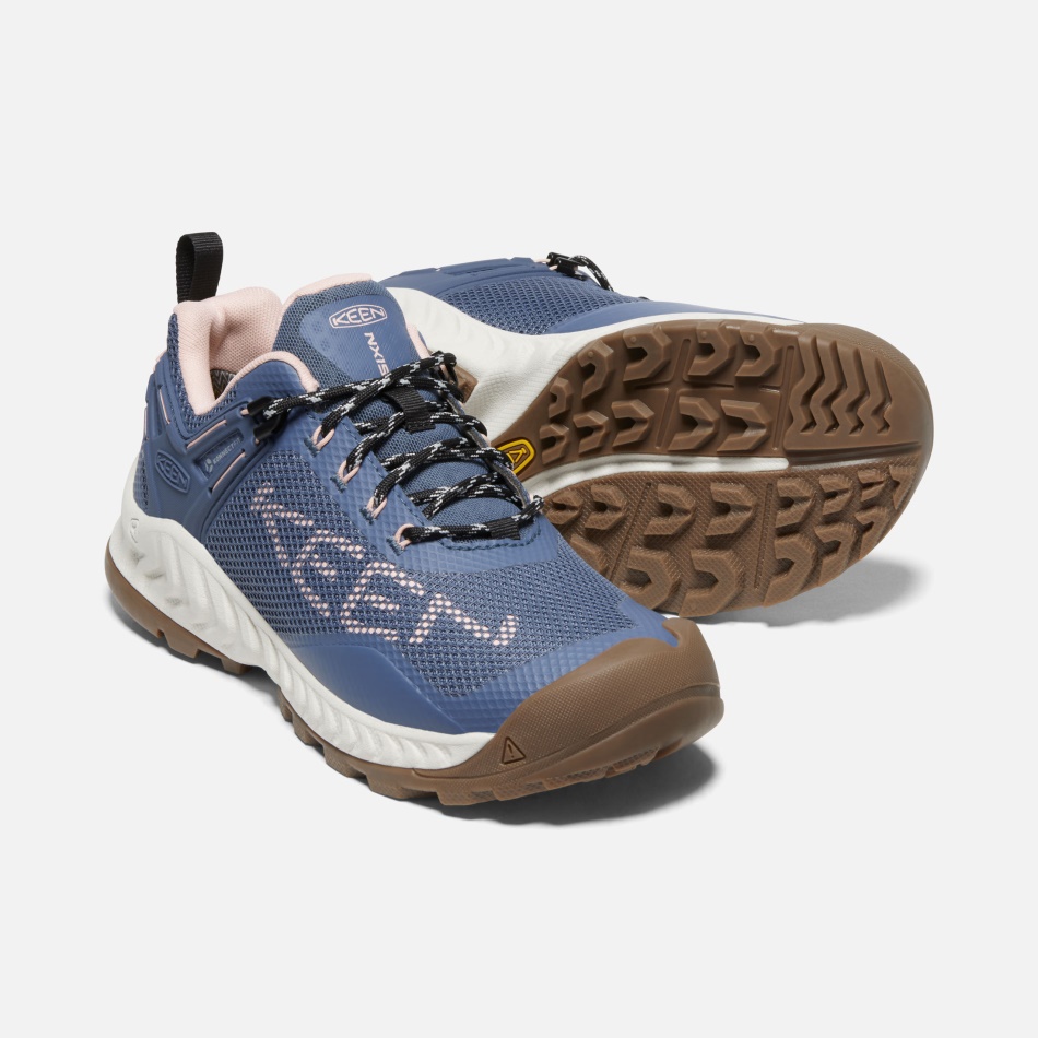 Vintage Indigo-Peachy Keen Nxis Evo Waterproof Shoe Keen Til Kvinder