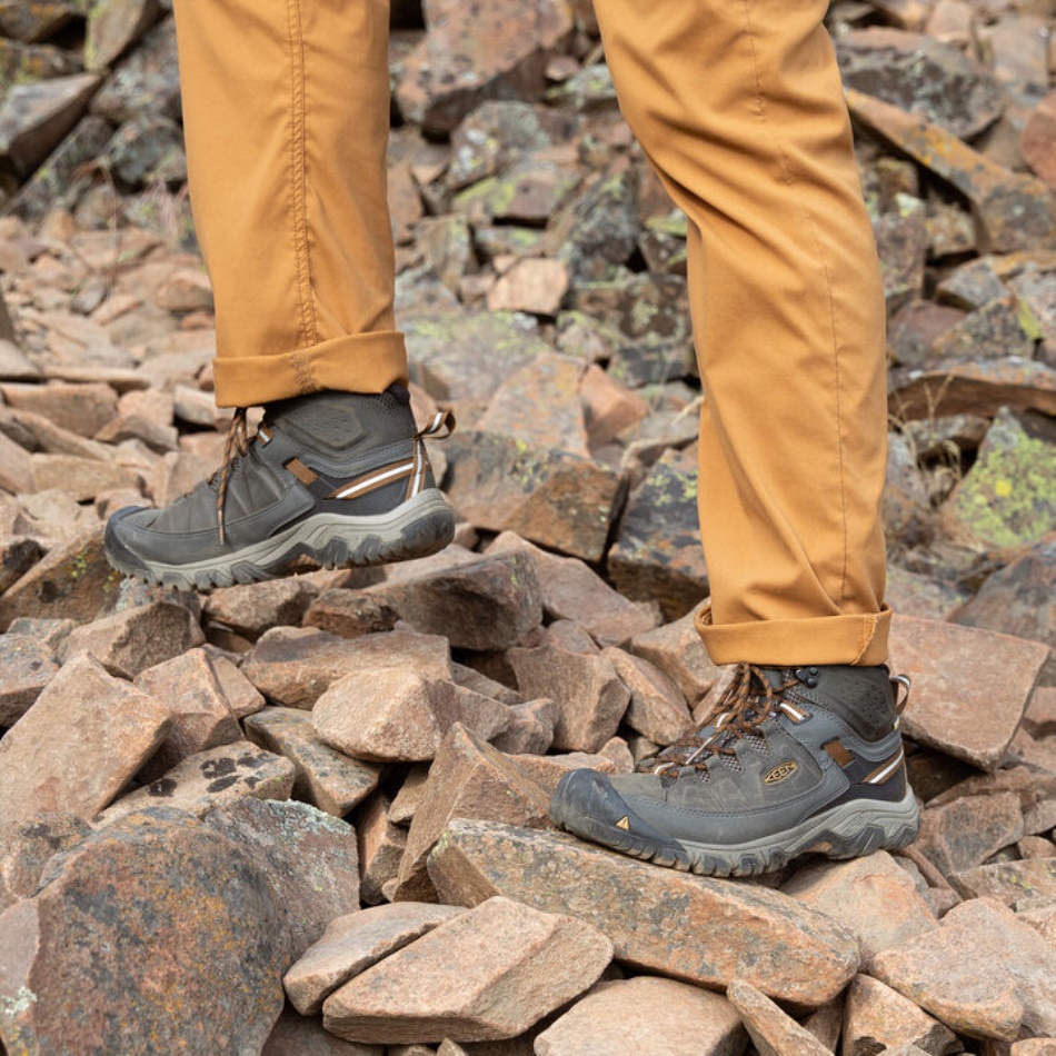 Keen Black Olive-Golden Brown Herre Targhee II Vandtæt Mid