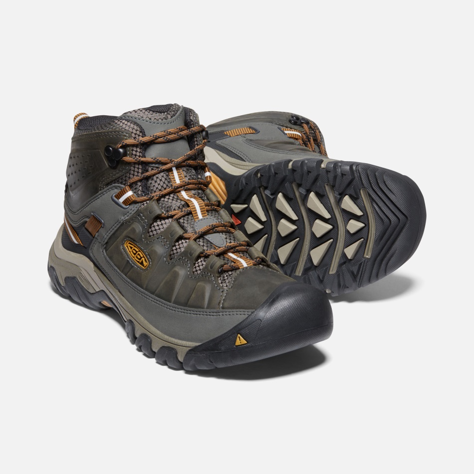 Keen Black Olive-Golden Brown Herre Targhee II Vandtæt Mid