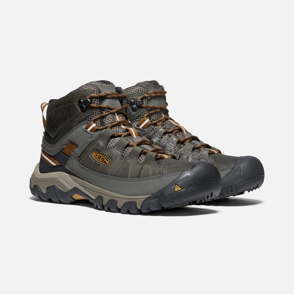 Keen Black Olive-Golden Brown Herre Targhee II Vandtæt Mid