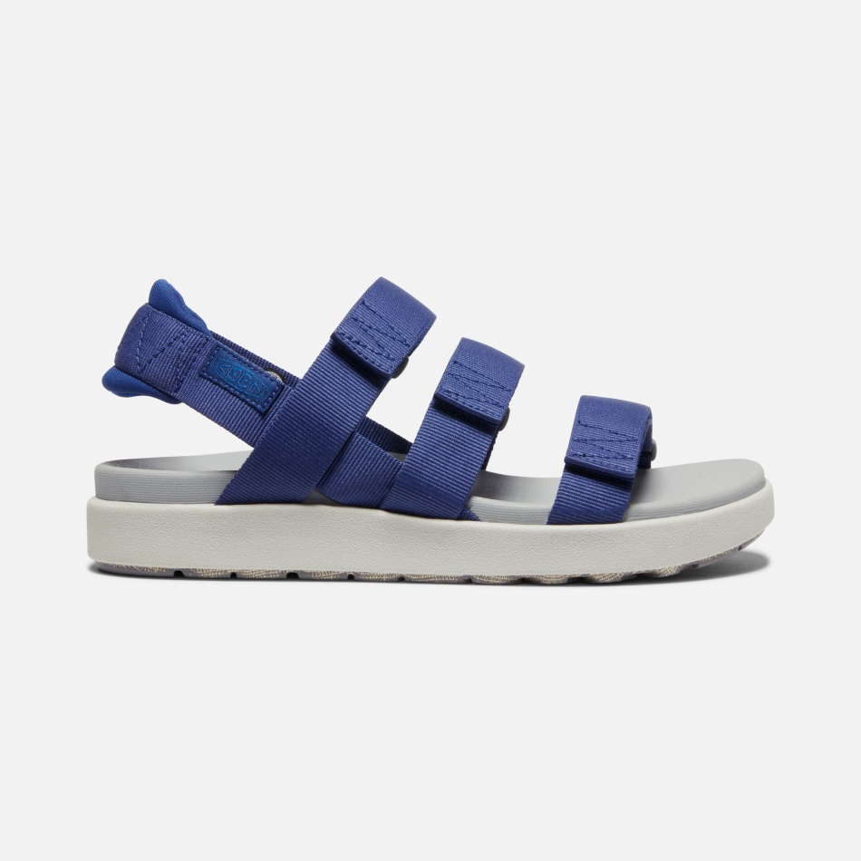 Blå Dybder-lys Kobolt Ivrig Dame Elle Strappy