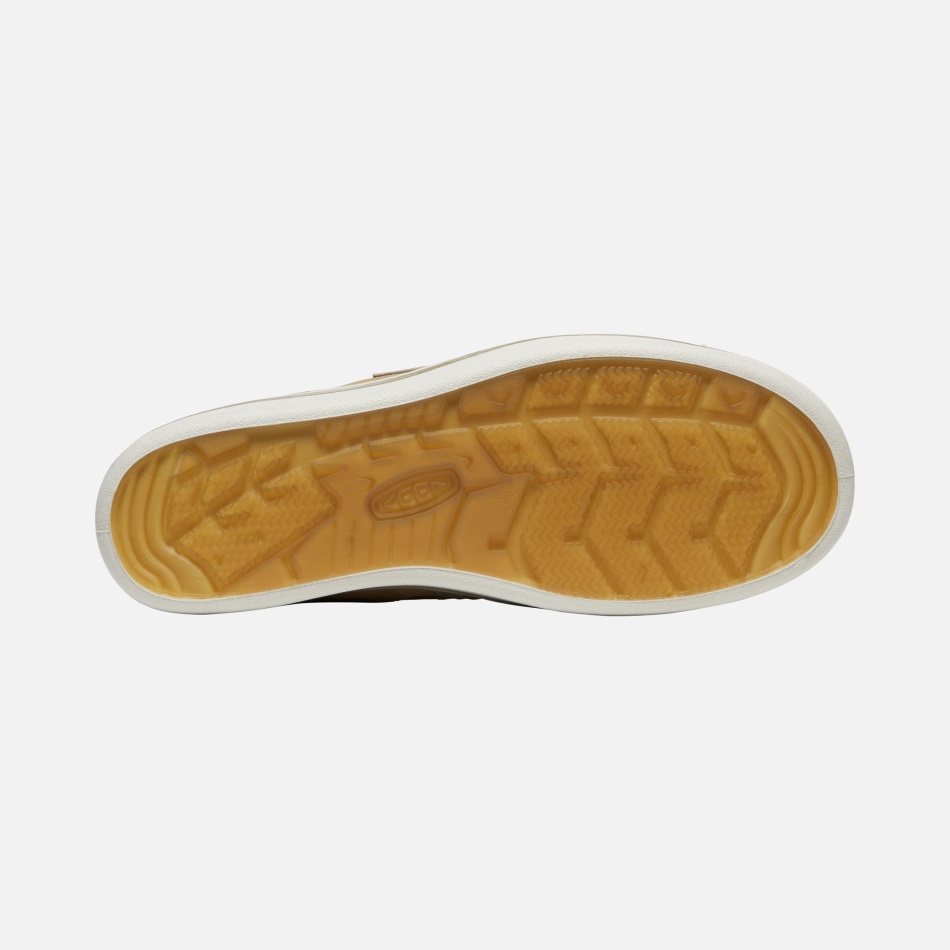 Beige-sølv Birk Ivrig Herre Eldon Høst Læder Slip-on