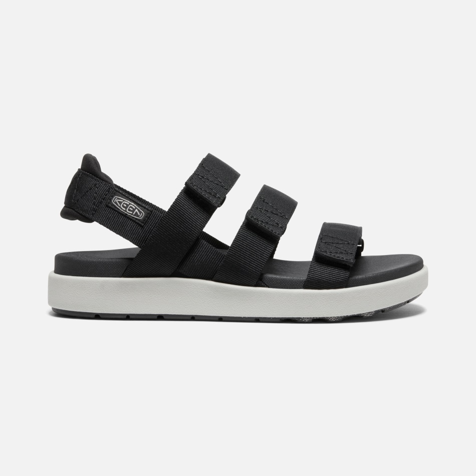 Sort-damp Dame Elle Strappy Keen