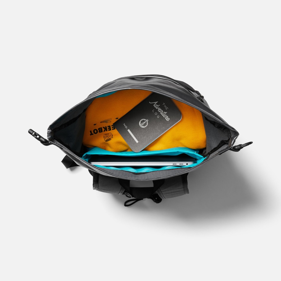 Grå Catchhaul Rolltop Taske Skarp