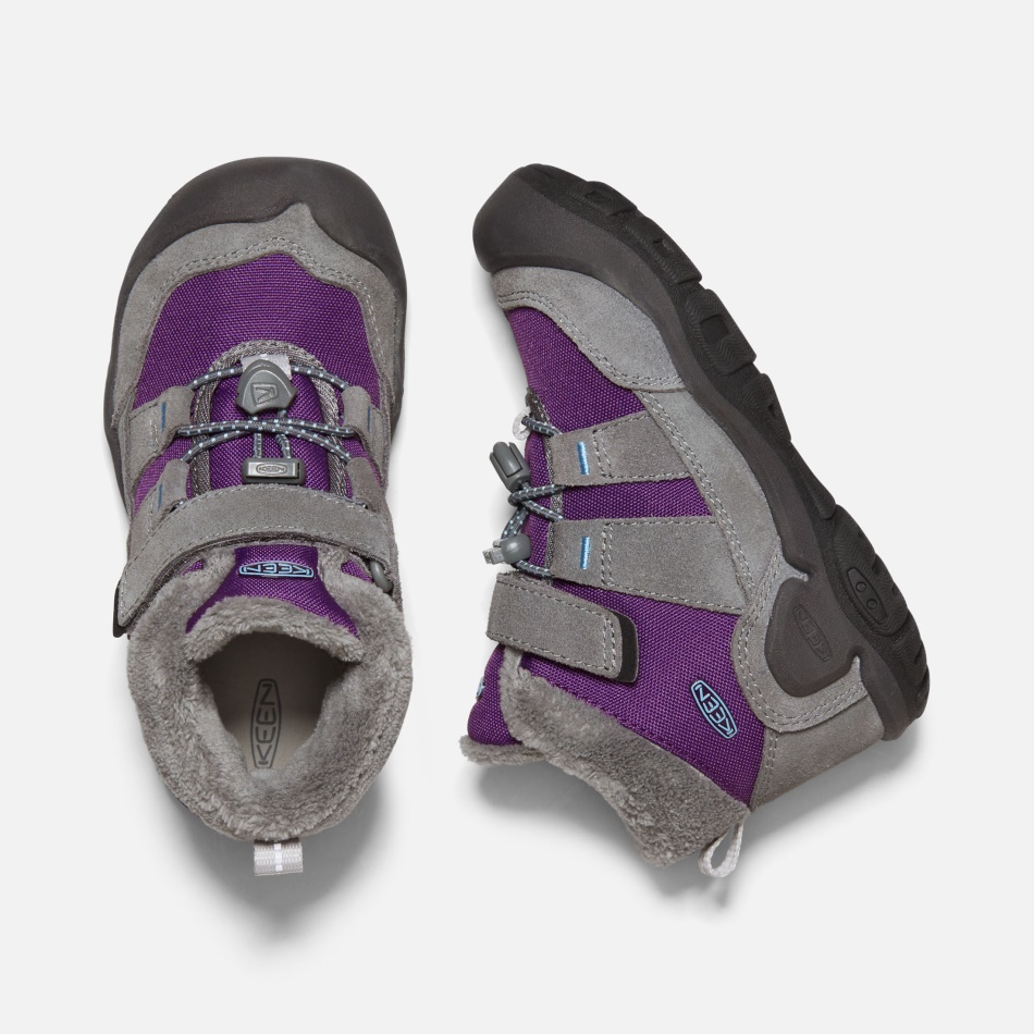 Stål Grå-charisma Lille Børneknotch Chukka Keen