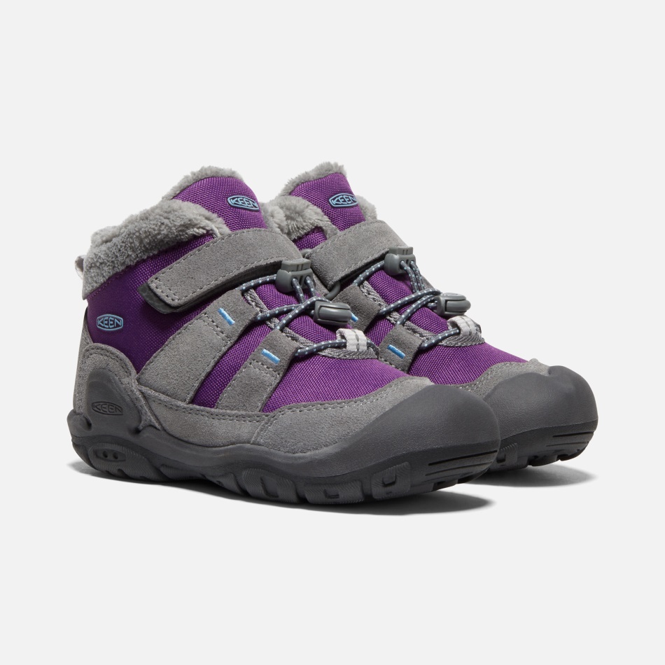 Stål Grå-charisma Lille Børneknotch Chukka Keen