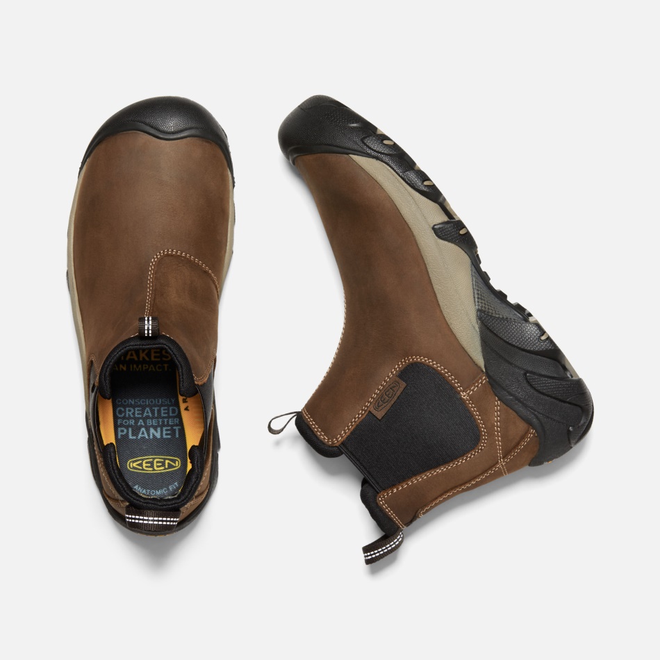 Veg Brun-Sort Keen Men's Targhee Ii Chelsea