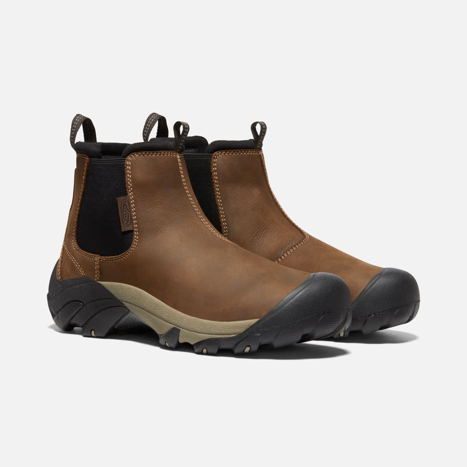 Veg Brun-Sort Keen Men's Targhee Ii Chelsea