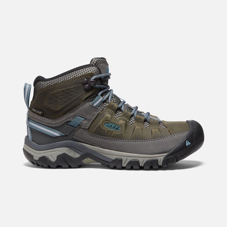 Keen Magnet-Atlantic Blue Dame Targhee II Vandtæt Støvle Bred