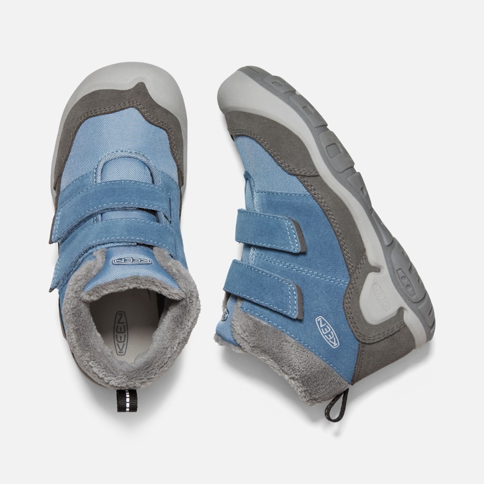 Magnet-blå Skygge Ivrig Store Børns Knude Dobbelt Rem Chukka