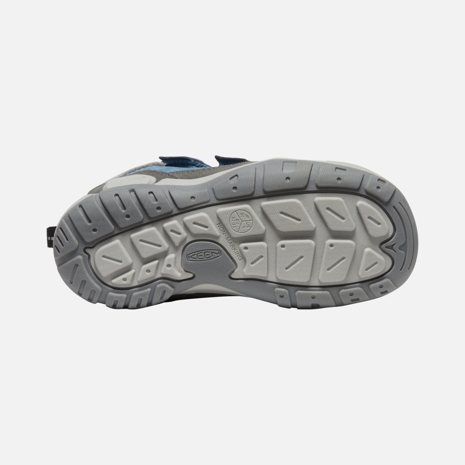 Magnet-blå Skygge Ivrig Store Børns Knude Dobbelt Rem Chukka