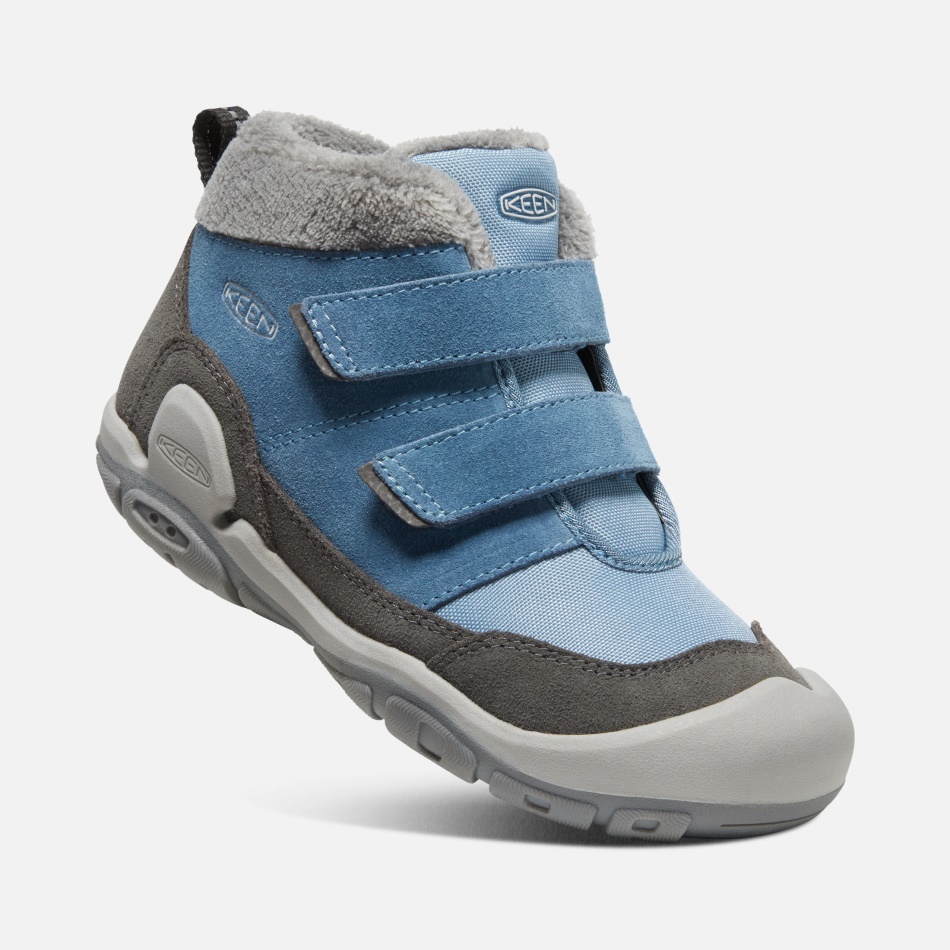 Magnet-blå Skygge Ivrig Store Børns Knude Dobbelt Rem Chukka