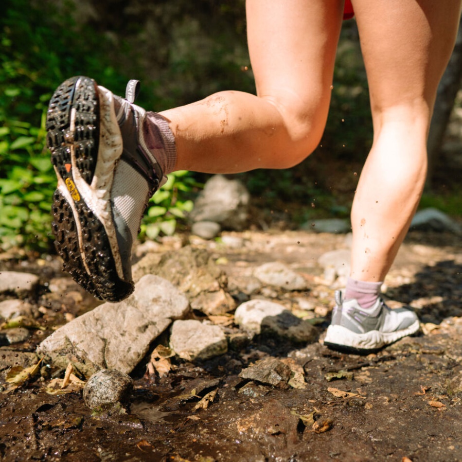 Skarp Stål Grå-engelsk Lavendel Dame Nxis Evo Vandtæt Sko