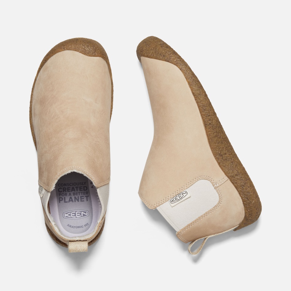 Safari-birch Dame Mosey Chelsea Læderstøvle Keen