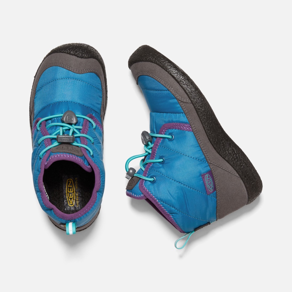 Mykonos Blue-atlantis Store Børns Howser Ii Vandtæt Chukka Keen
