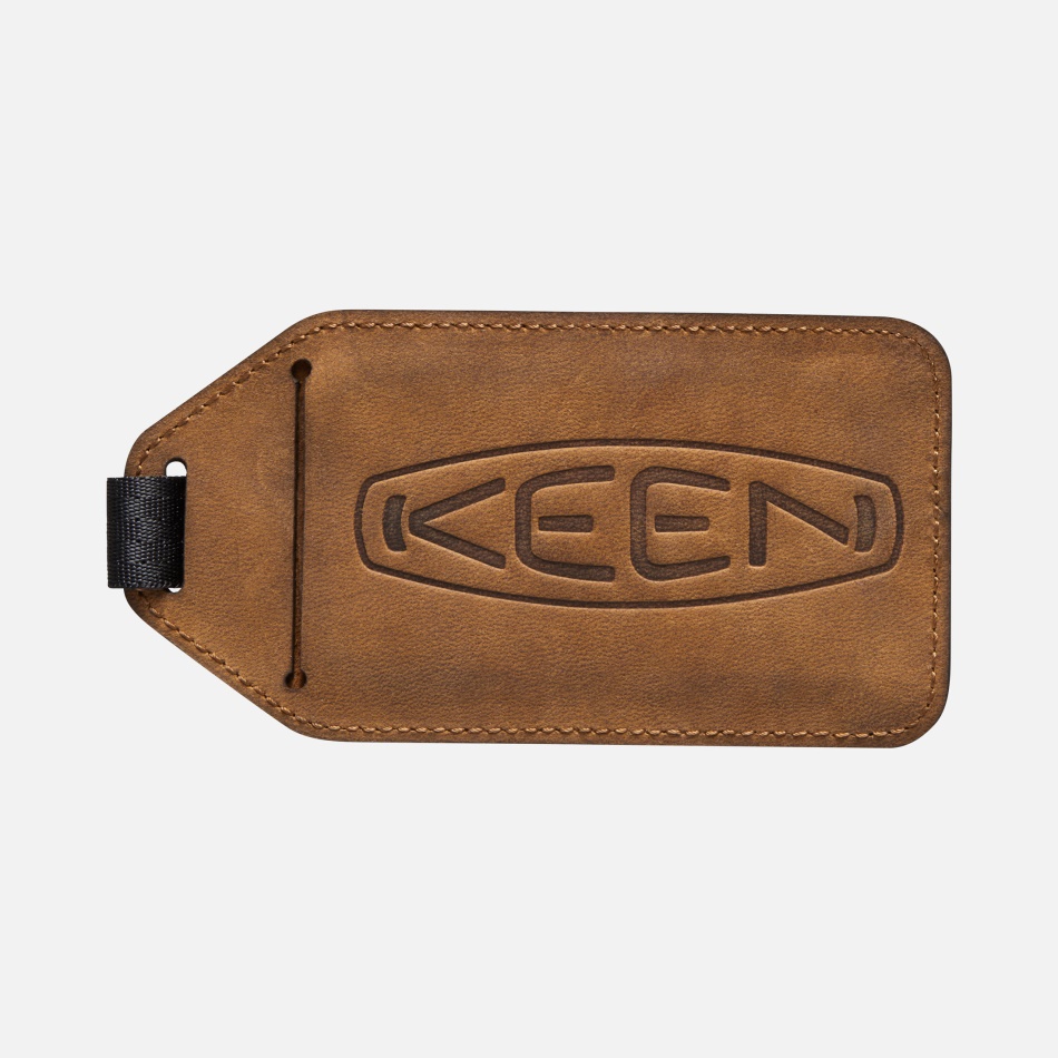 Brunt Bagageskilt Skarpt