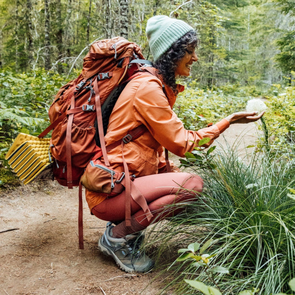 Skarp Stål Grå-hortensia Damerygge Flex Vandtæt