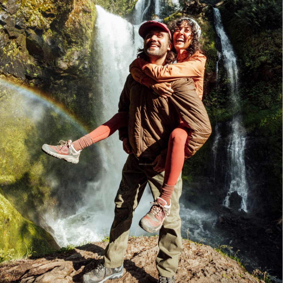 Skarp Stål Grå-hortensia Damerygge Flex Vandtæt