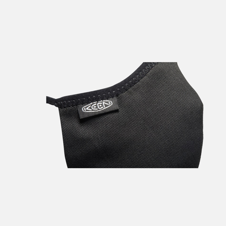 Sort Skarp Sammen Maske M/l Keen