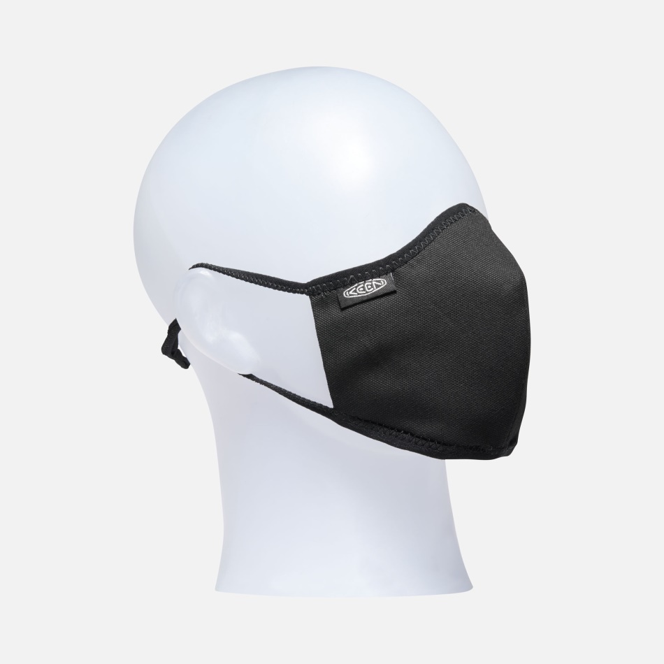 Sort Skarp Sammen Maske M/l Keen