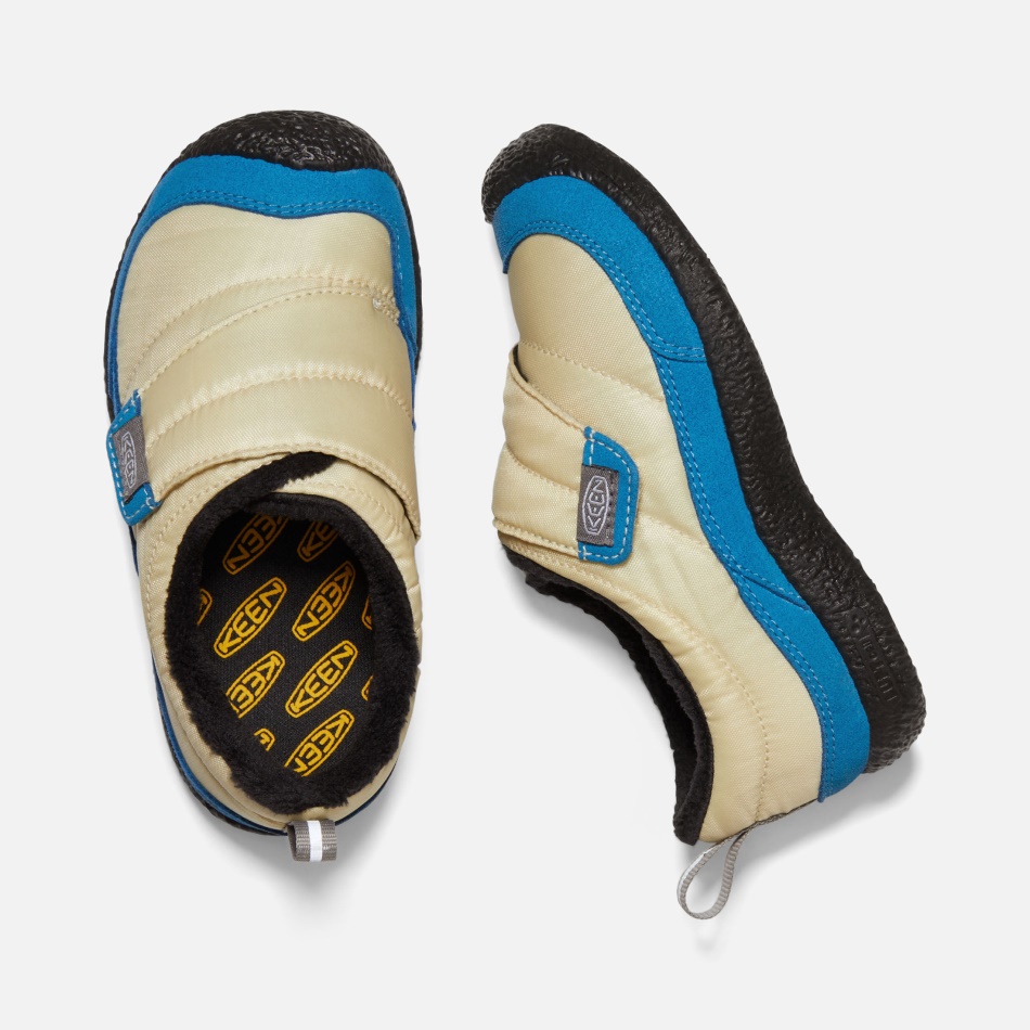 Safari-mykonos Blå Ivrige Små Børns Howser Wrap