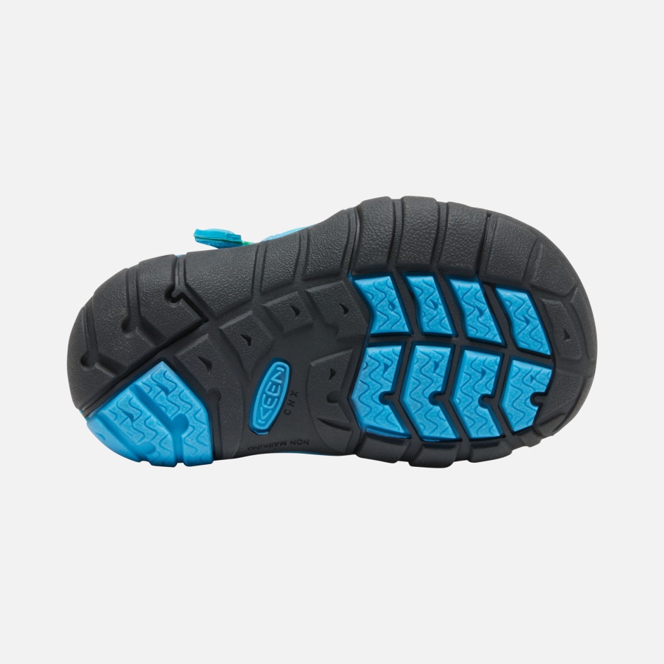 Levende Blå-original Tie Dye Ivrige Småbørns Seacamp Ii Cnx