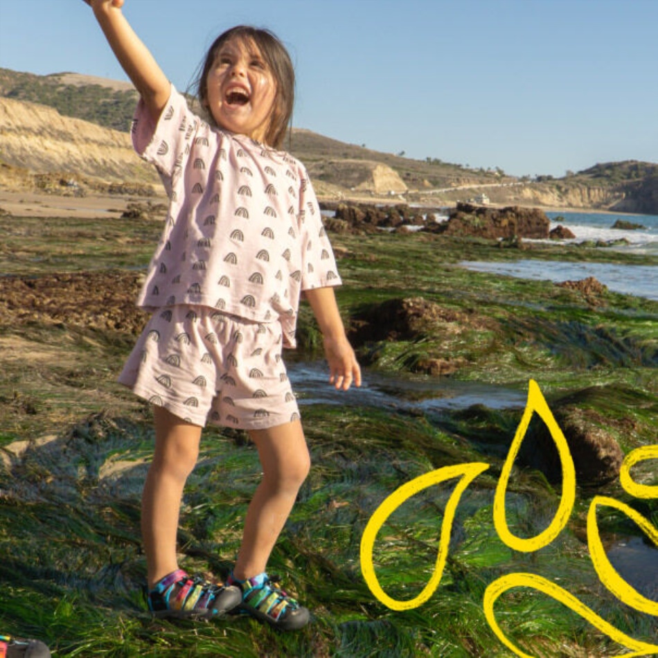 Skarp Stål Grå-sort Store Børns Newport H2